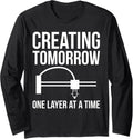 Creating Tomorrow 3D Printer Printing Long Sleeve
