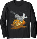 Screen Printer Funny Halloween Party Long Sleeve