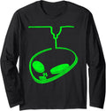 Alien And Extra Terrestrial 3D Printer Long Sleeve