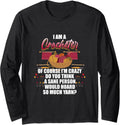 I Am a Crocheter - Funny Yarn Hoarder Design Long Sleeve