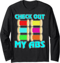 Check Out My Abs 3D Printer Nerd 3D Printing Long Sleeve