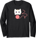 Kitten Playing With Yarn Long Sleeve