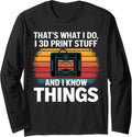 I 3D Print Stuff I Know Things Funny 3D Printer Owner Long