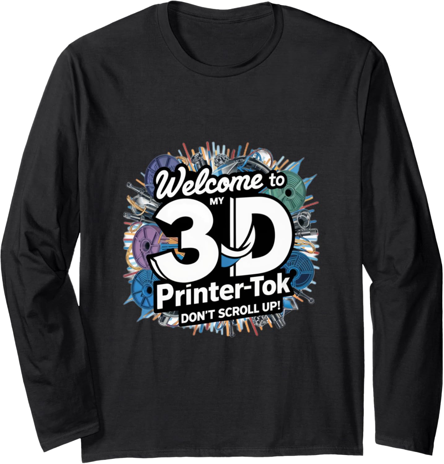 3D Printer Tok Alt Long Sleeve