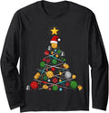 Knitting Christmas Tree Crochet Yarn Lover Women Crocheting Long Sleeve