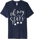 Oh My Stars T Shirt 4Th Of July Independence America Usa Premium
