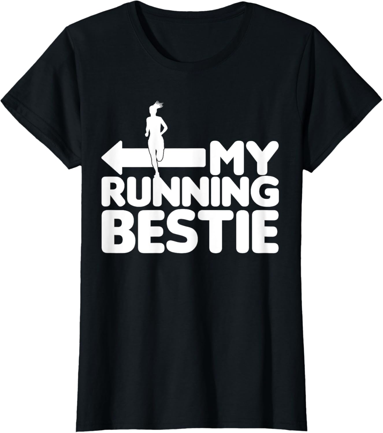 My Running Bestie Funny Friends Set 22 Pointing Left