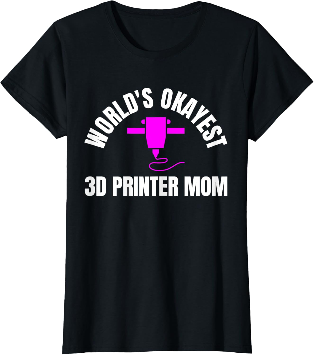 Worlds Okayest 3D Printer Mom Printing Mothers Day