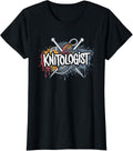Knitologist Cute Minimalist Yarn Quote