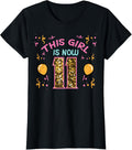 11th Birthday This Girl Is Now 11 Eleven Year Old Birthday Girls Design 5