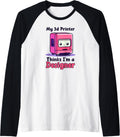 My 3D Printer Thinks Im A Designer Design 3D Printing Raglan Baseball