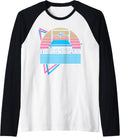 3D Printing 3D Printer Retro Id Print That Raglan Baseball Tee