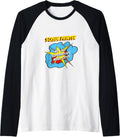 Screen Printer Funny Superhero Job Raglan Baseball Tee