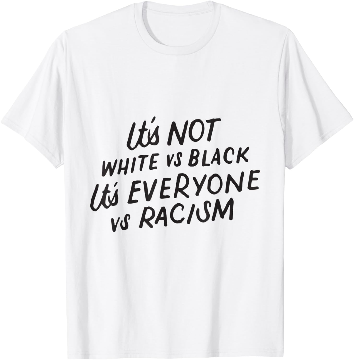 It's Not White vs Black It's EVERYONE vs Racism Anti Racist