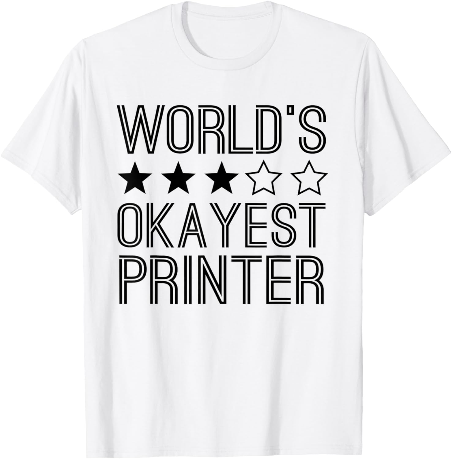 Worlds Okayest Printer Funny Printer