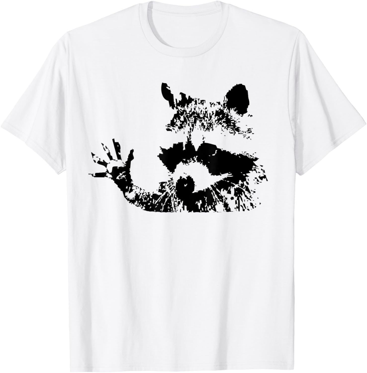 Waving Raccoon Cute Racoon Animal Troublemaker