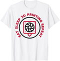 Eat Sleep 3D Printing Repeat 3D Printer Nerd
