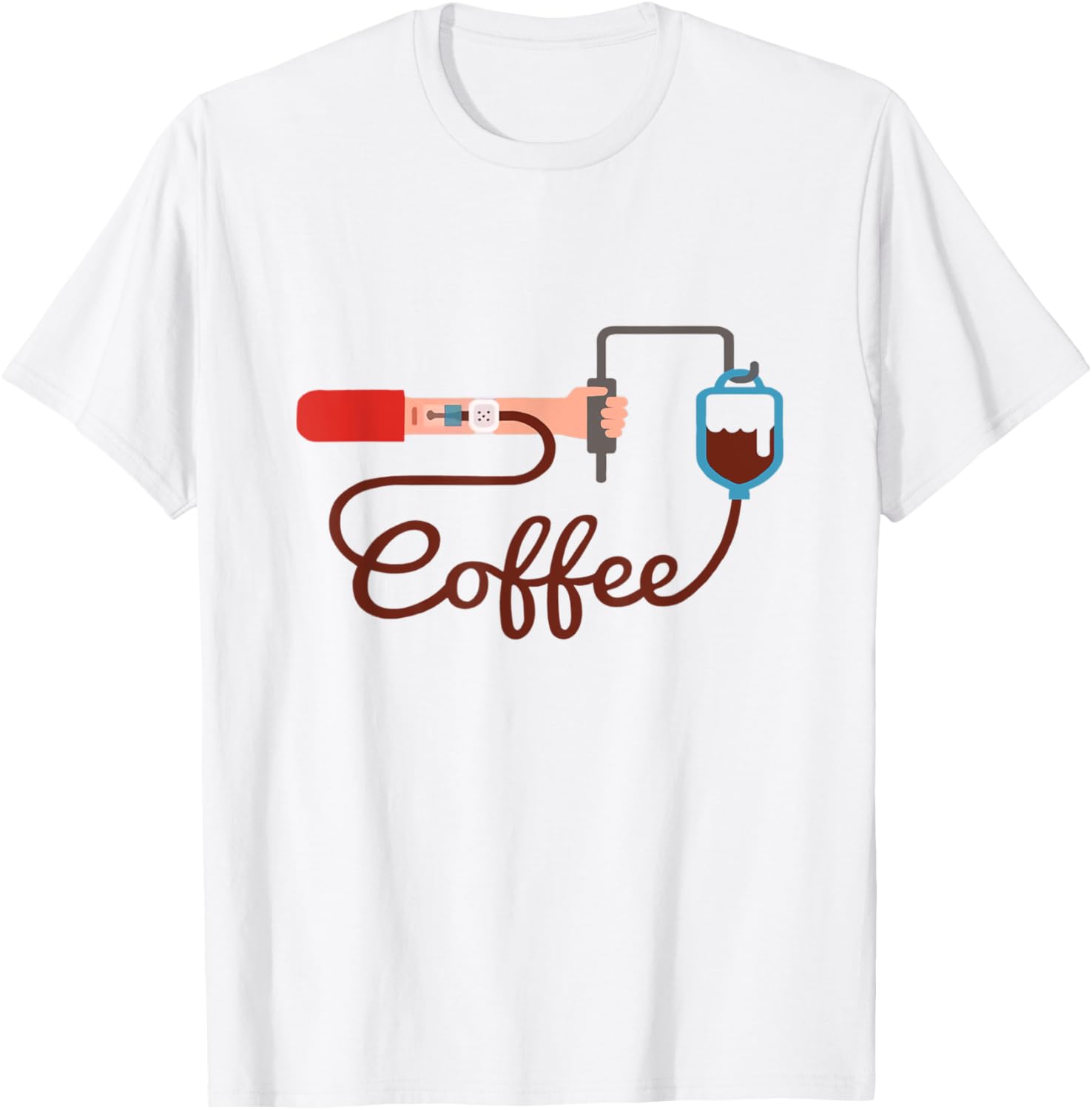 Funny Coffee Blood Transfusion Coffee Lover Coffee Drinker