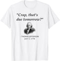 Funny Thomas Jefferson Usa History Teacher Student Gift