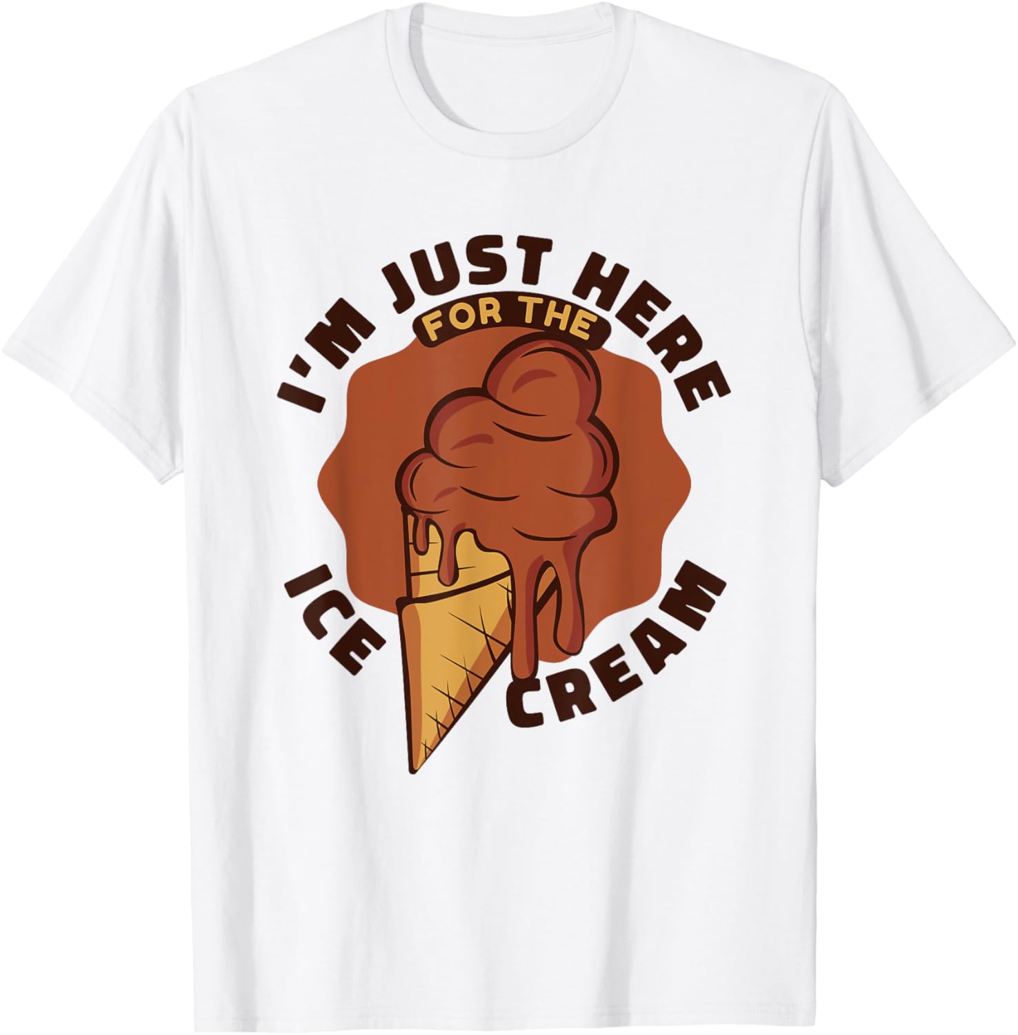 Just Here For The Ice Cream Gelato Maker Lover Ice Cream