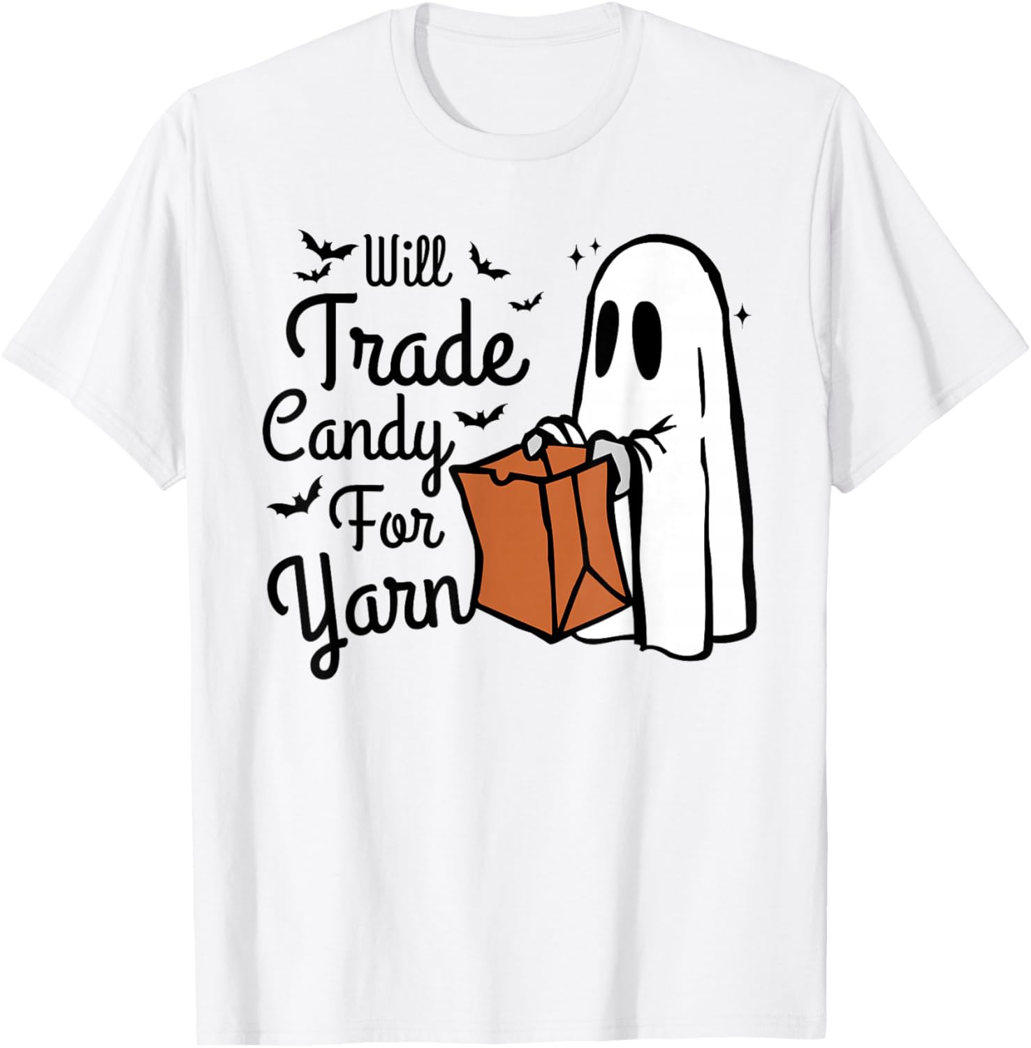 Halloween Will Trade Candy For Yarn Funny Kntting Crochet
