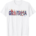 Grandma 4Th Of July American Flag Grandma Patriotic Vintage