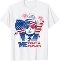 Merica Shirt Funny 4Th Of July American Flag Men Women