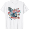 Freedom Tour Born To Be Free 4Th Of July 1776 Eagle Usa Flag