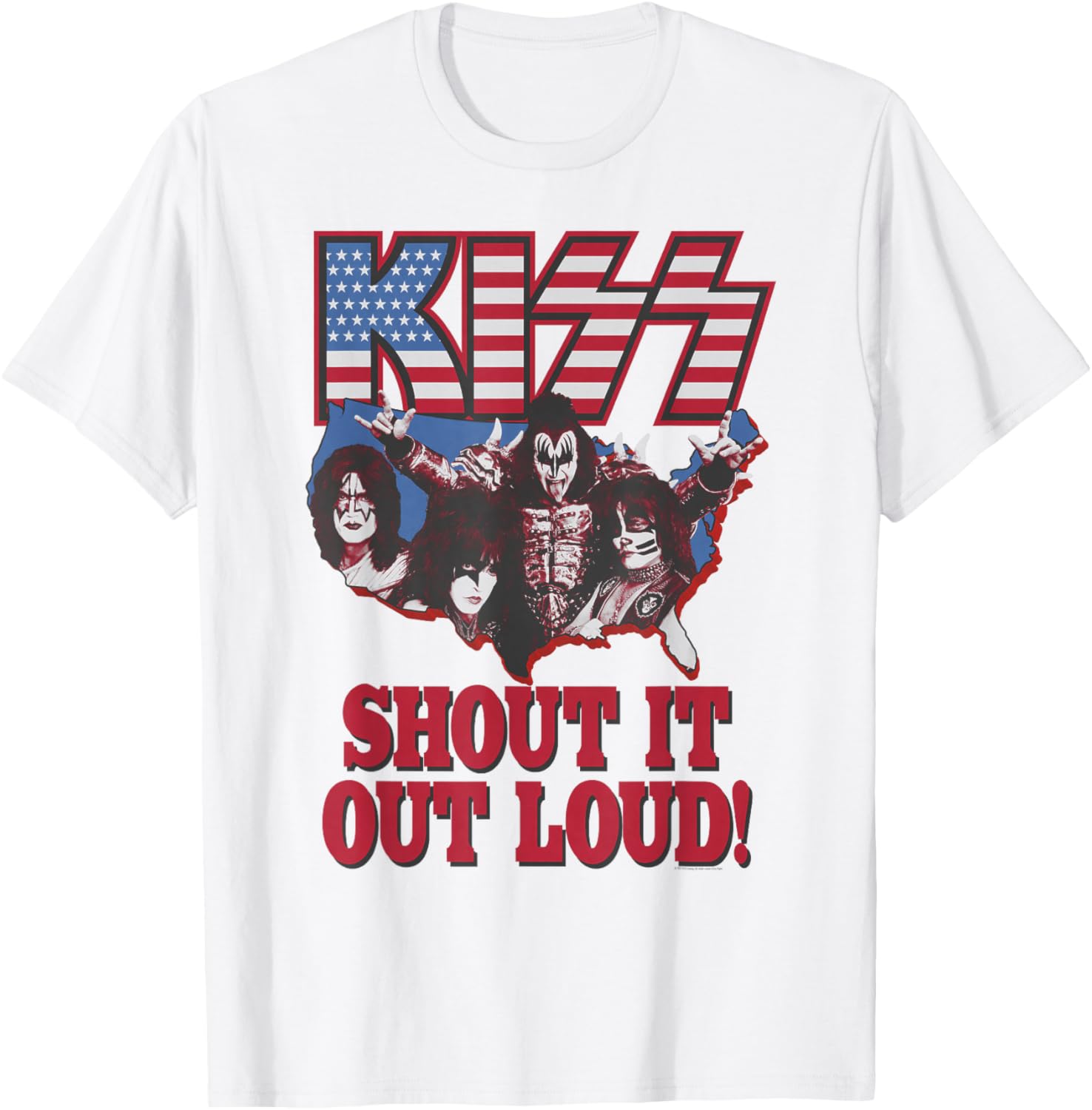 Kiss Shout It Out Loud Usa