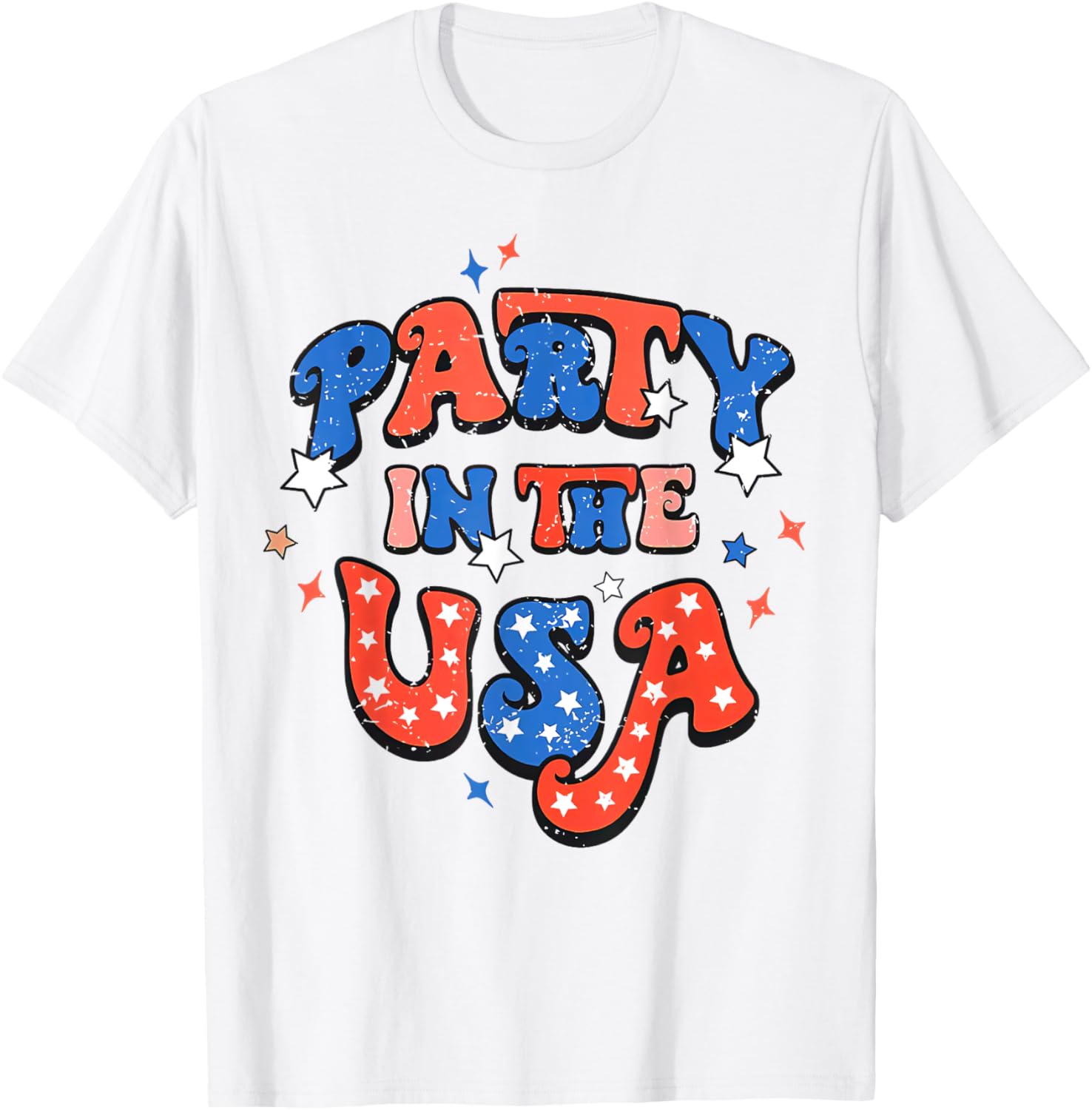 Party In The Usa 4Th Of July Independence Day Usa Vintage