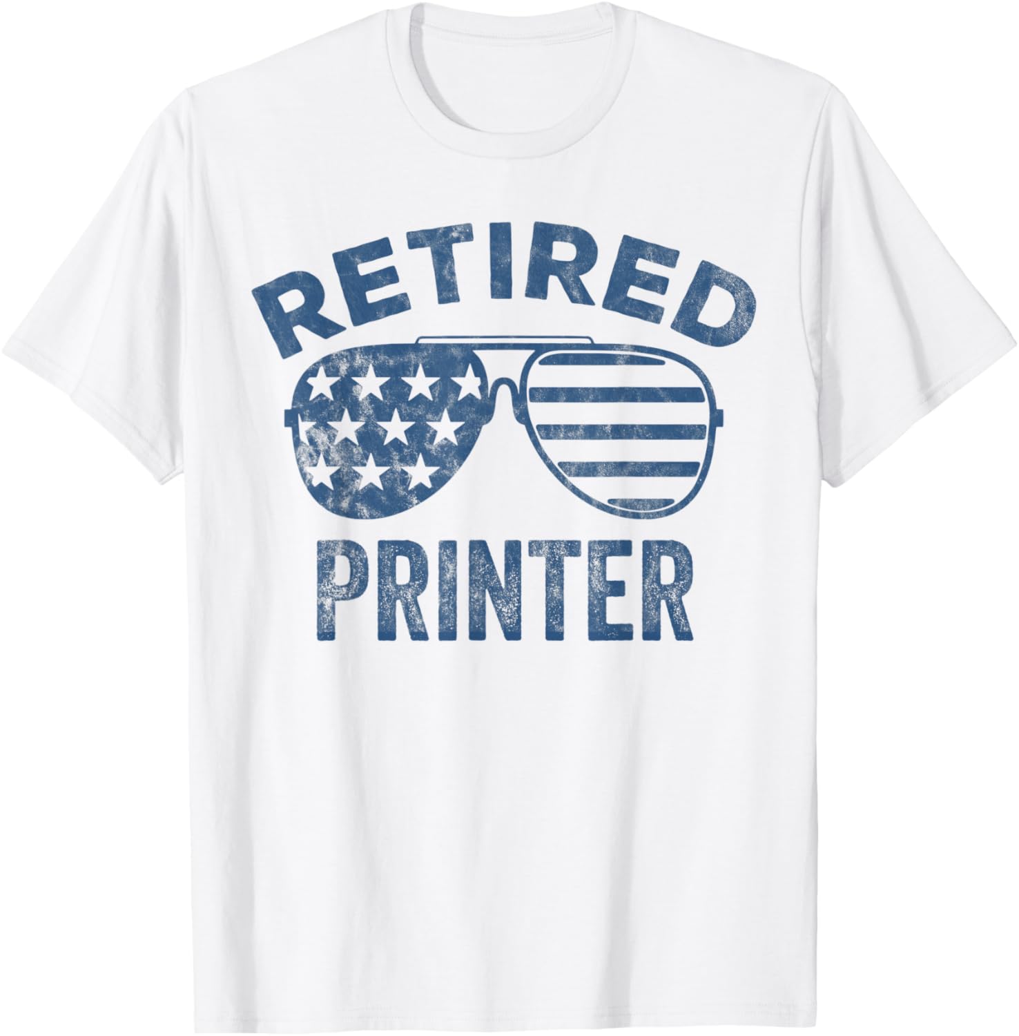 Funny Retirement Design Vintage Sunglasses Usa Flag Men Dad