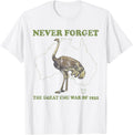 Never Forget Great Emu War Of 1932 Ostrich