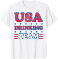 Usa Drinking Team 4Th Of July Independence Day Drunk Funny