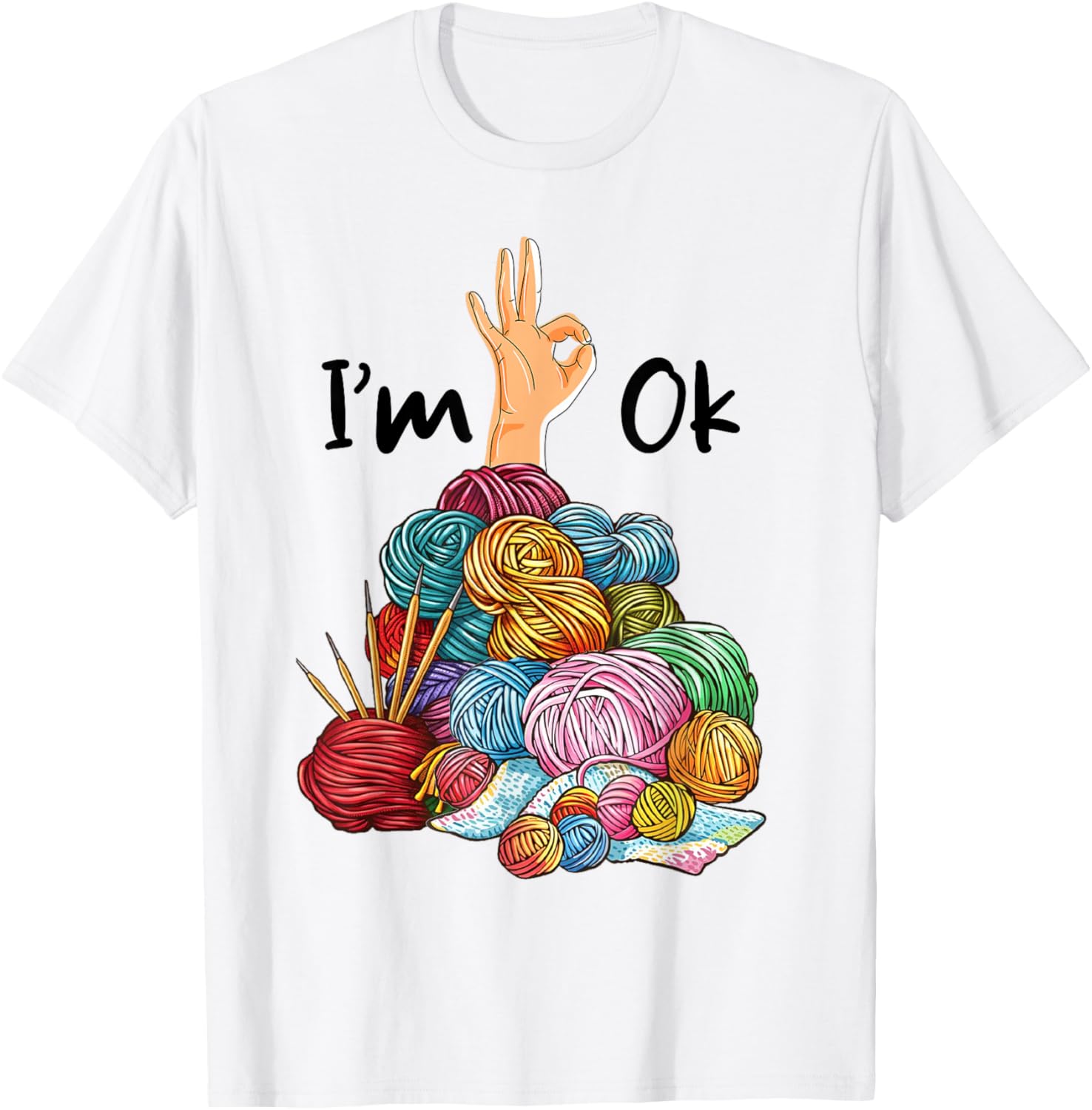 I'm ok yarn crochet
