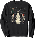 Funny Goth Christmas, Dancing Skeletons Sweatshirt