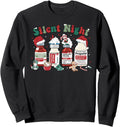 Retro Propofol Silent Night ICU Nurses Funny Merry Christmas Sweatshirt