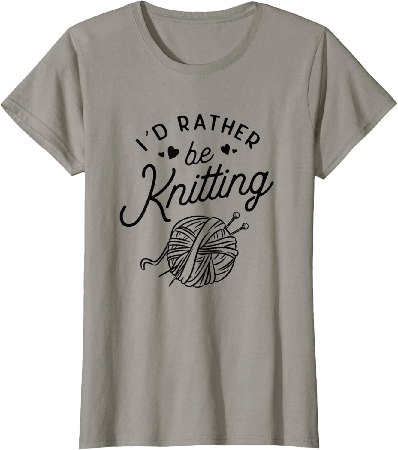 I'd Rather Be Knitting Lover Yarn Knitters