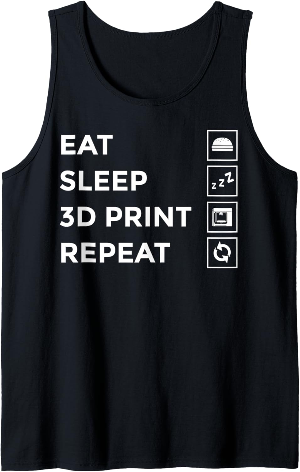 3D Printing Art Men Women 3D Printer Lover 3D Prining Tank Top
