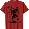 Krampus Gruss Vom Greetings From Krampus Christmas