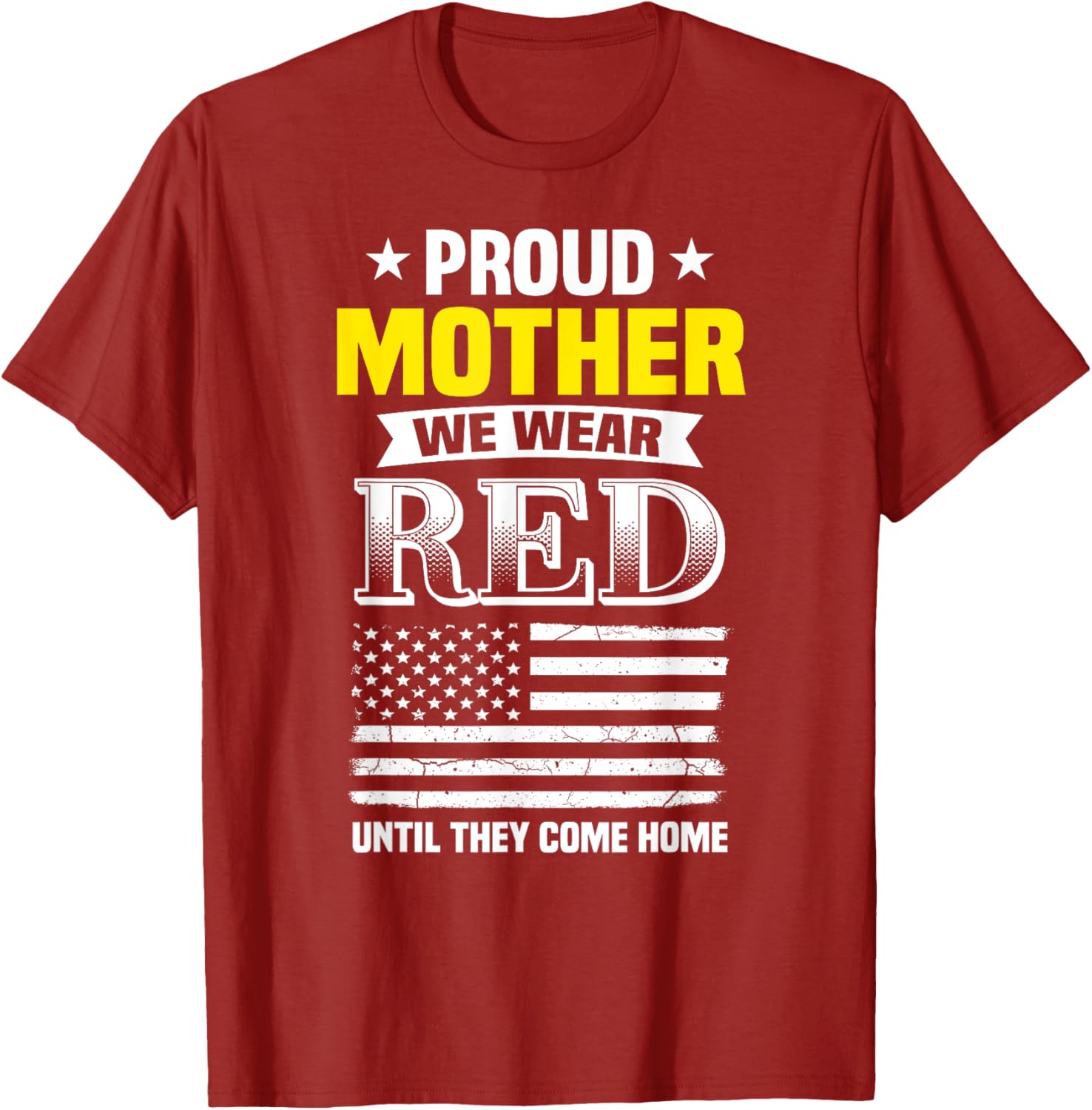 Proud Mother Of Deployed Son Red Friday Family