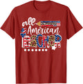 All American Teacher Back To School Usa Flag Patriotic Women