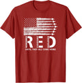 American Flag Red Friday Remember Everyone Deployed Military