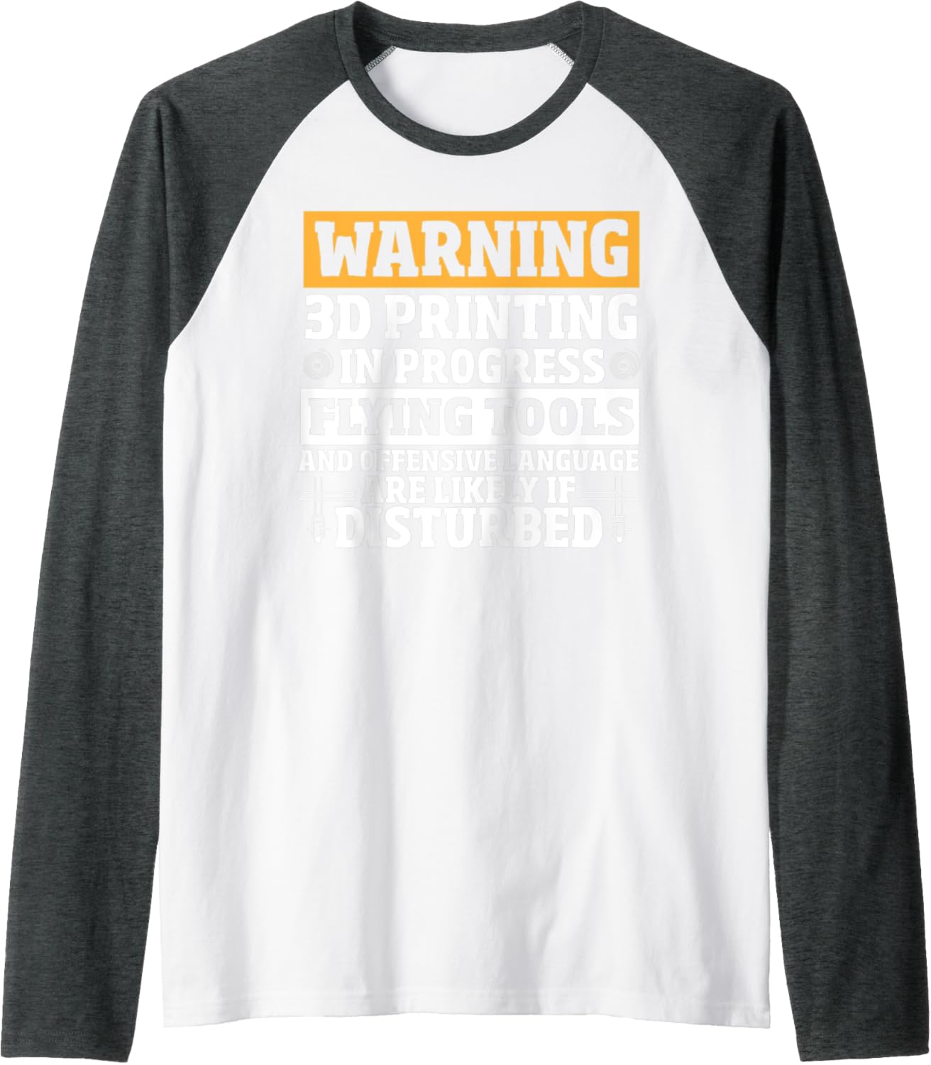 3D Printing In Progress 3D Printer Enthusiast 3D Printer Raglan Baseball Tee