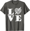 I Love Crochet T-Shirt by Yarn and Crochet Lovers