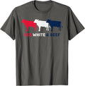 Red White And Beef 4Th Of July Cattle Cow American Flag Bbq