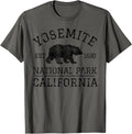 Yosemite National Park California Bear Nature Hiking Vintage