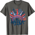 Retro 4Th July Statue Of Liberty American Usa Flag 4Th July