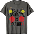 Knitting: Easily Distracted By Yarn - Crochet Sayings