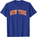 New York Throwback Design Print Classic Shirt 205