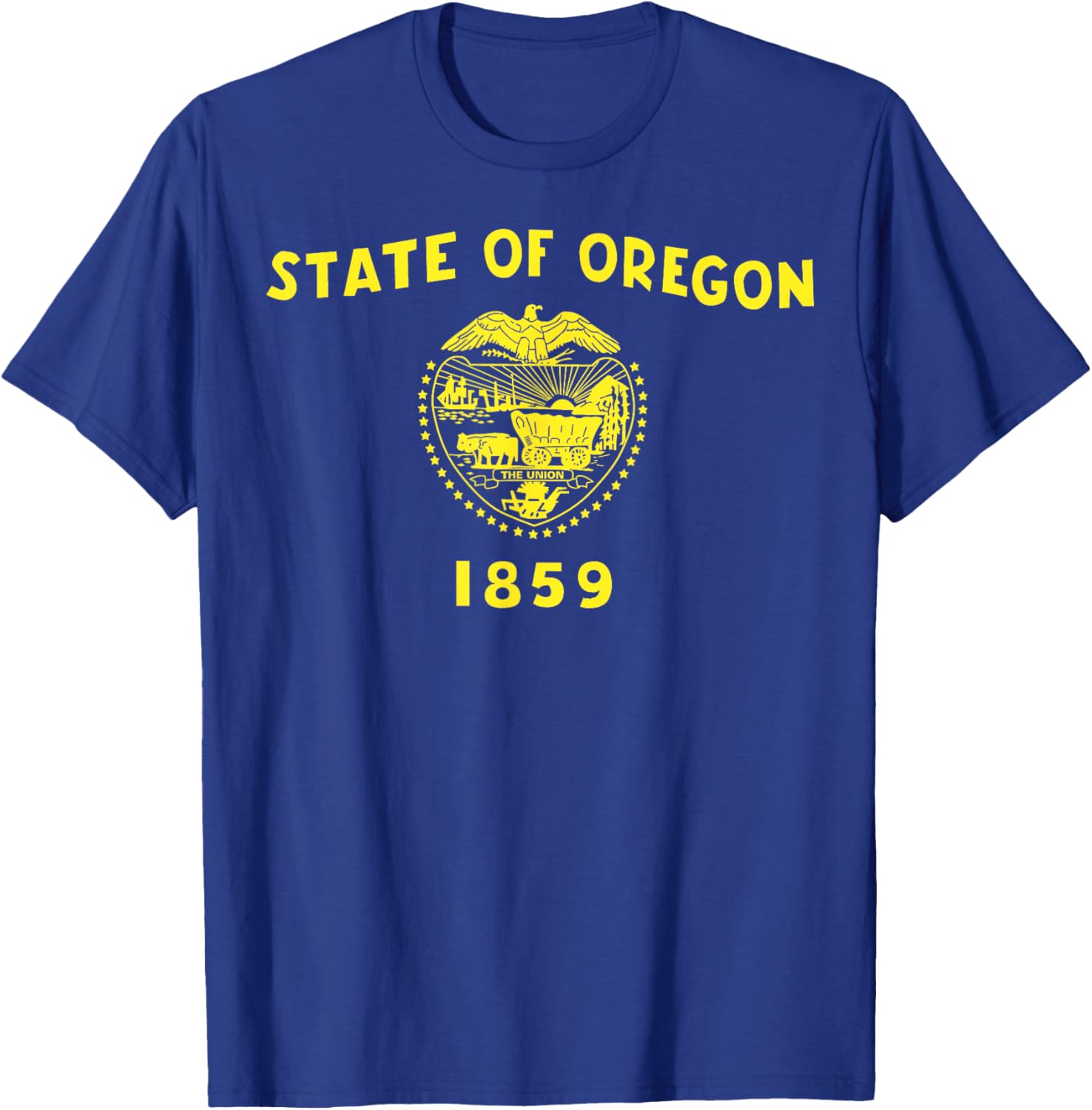 Oregon Or State Flag Usa T Shirt